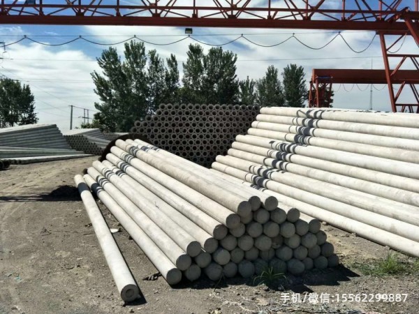 鄂尔多斯190*10米非预应力水泥电线杆